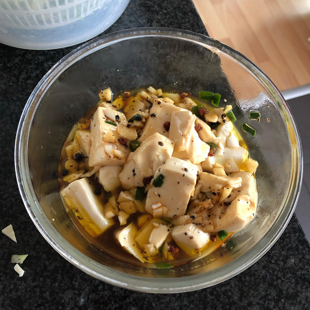 凉拌豆腐/小葱拌豆腐