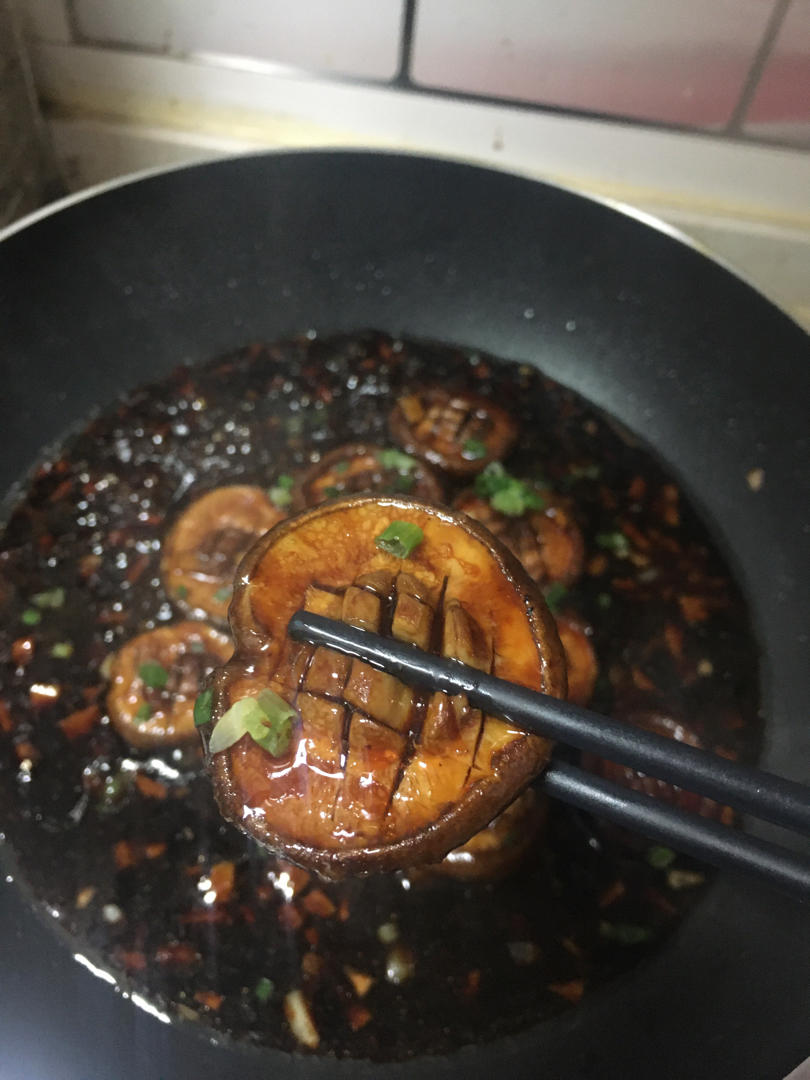 超下饭香菇素鲍鱼