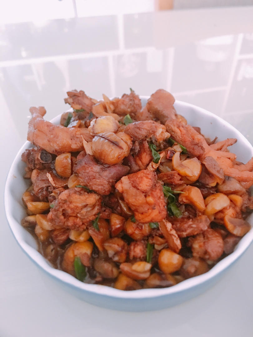 板栗烧鸡