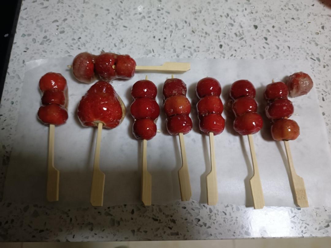 超简单糖葫芦（微波炉）