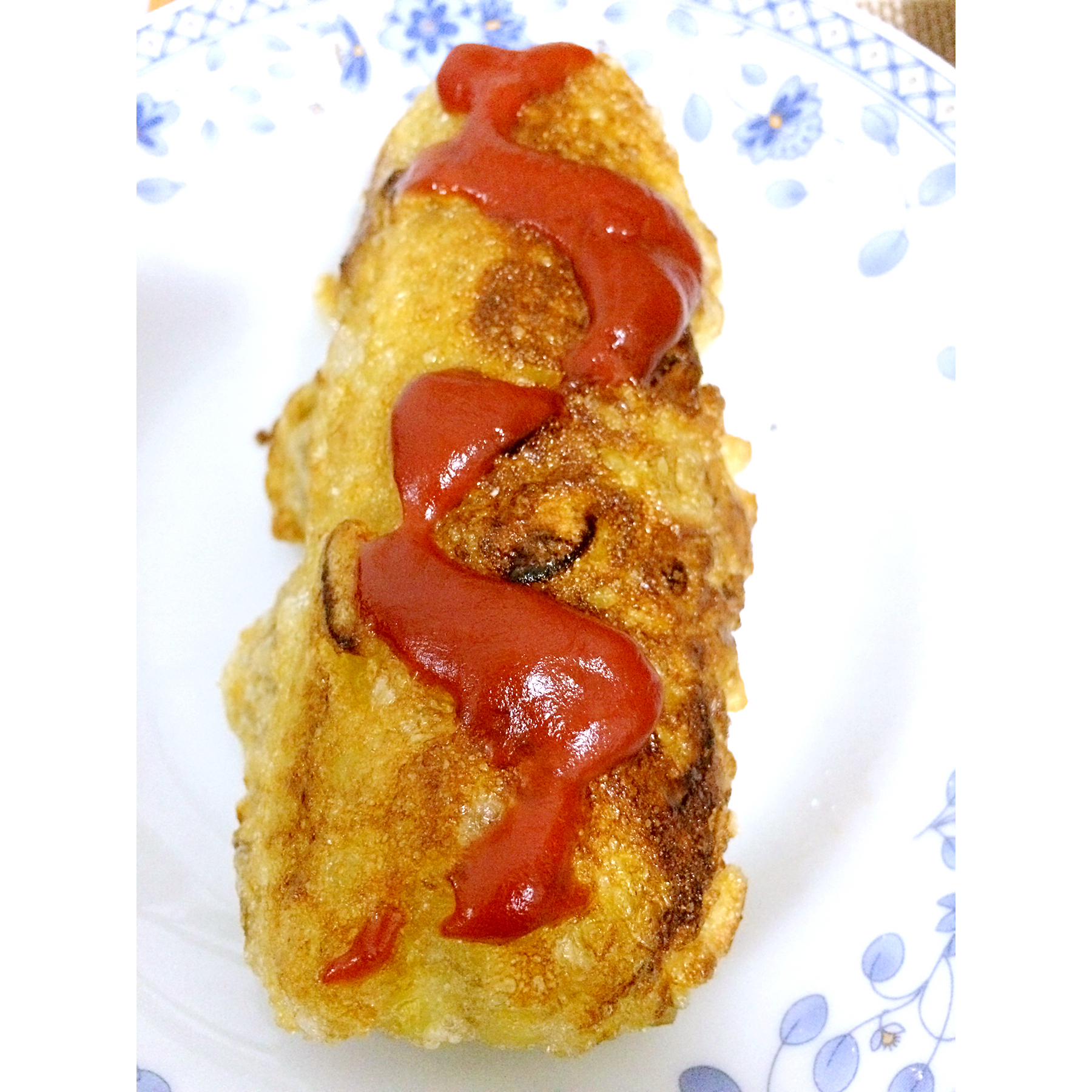 甘梅芝士炸玉米