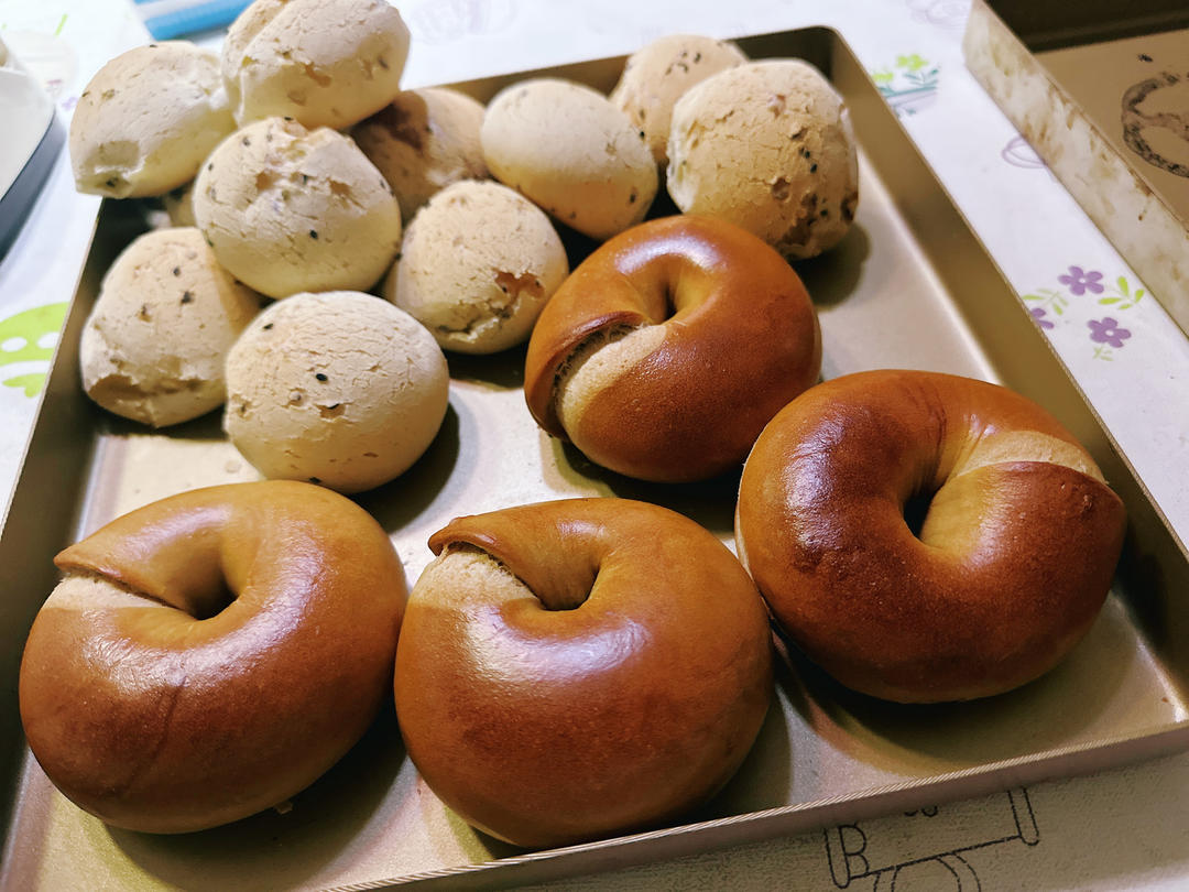 咖啡贝果｜低糖无油