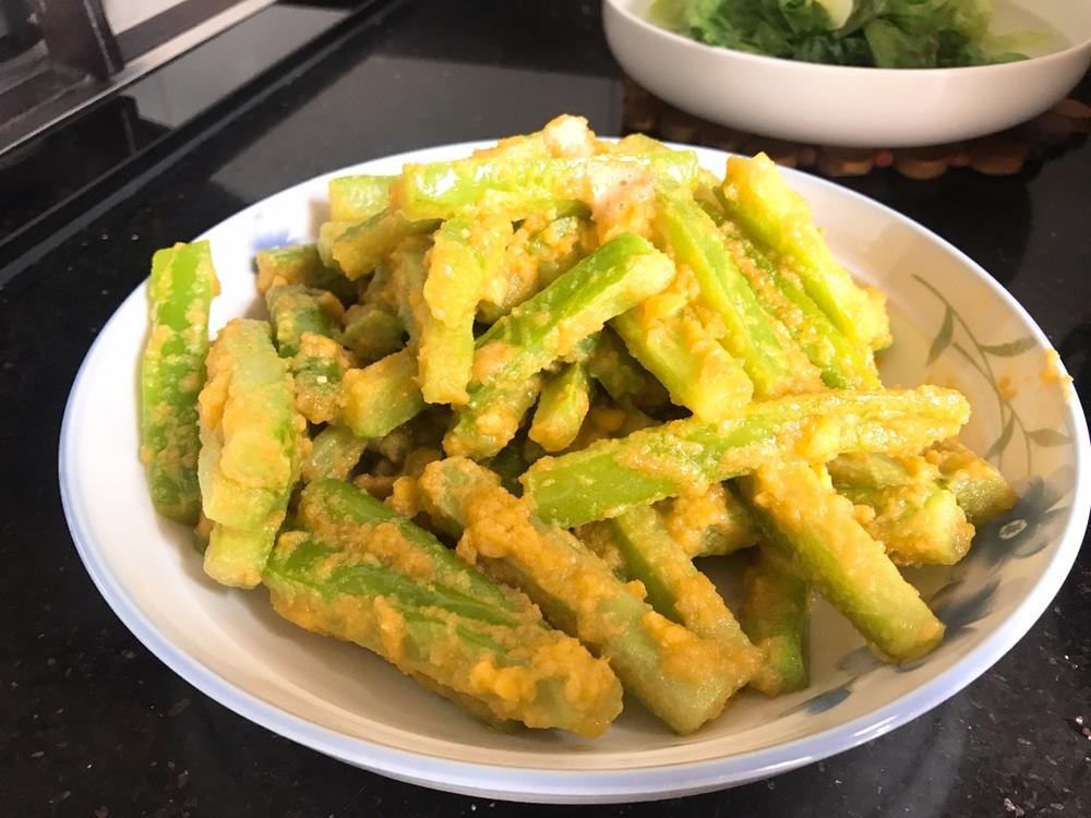 金沙炒凉瓜的做法