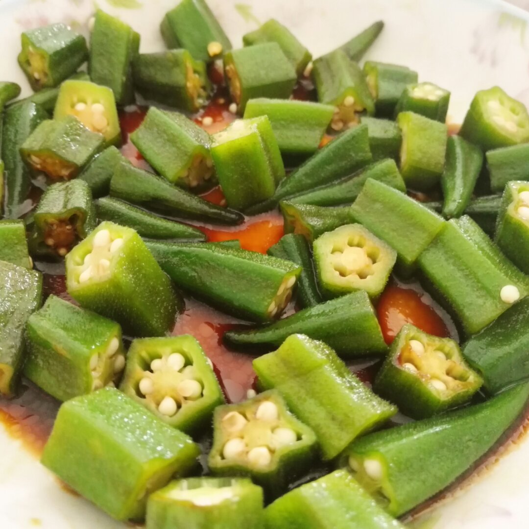 【白灼秋葵】清爽简单
