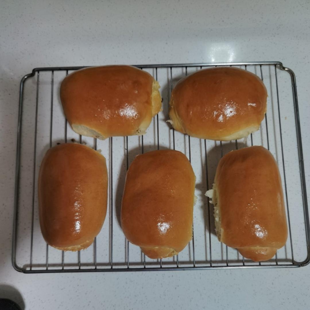 一次发酵淡奶油蜂蜜小面包❗65度汤种