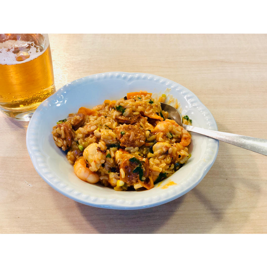 混血海鲜什锦饭Jambalaya