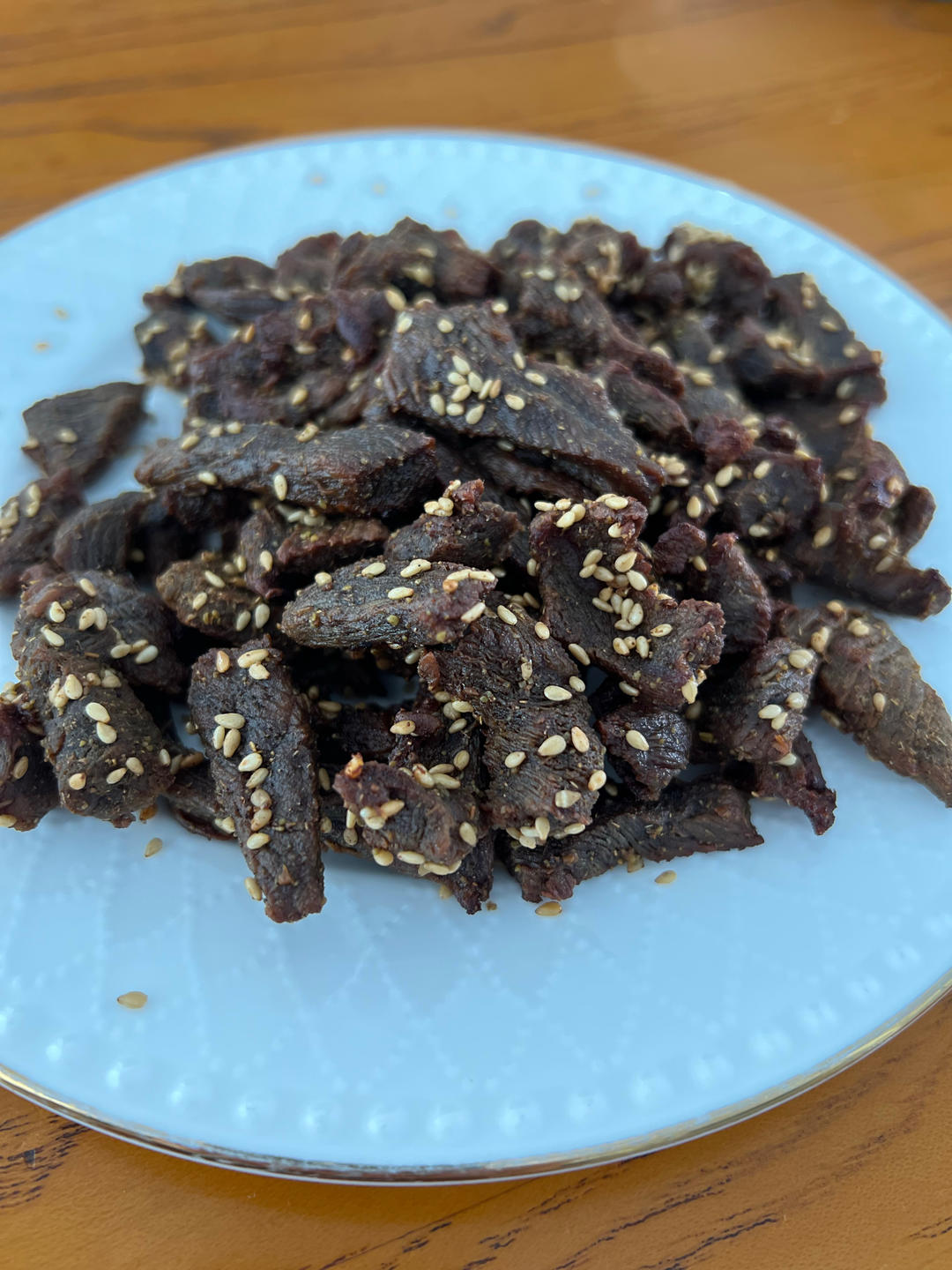 香辣手撕牛肉干