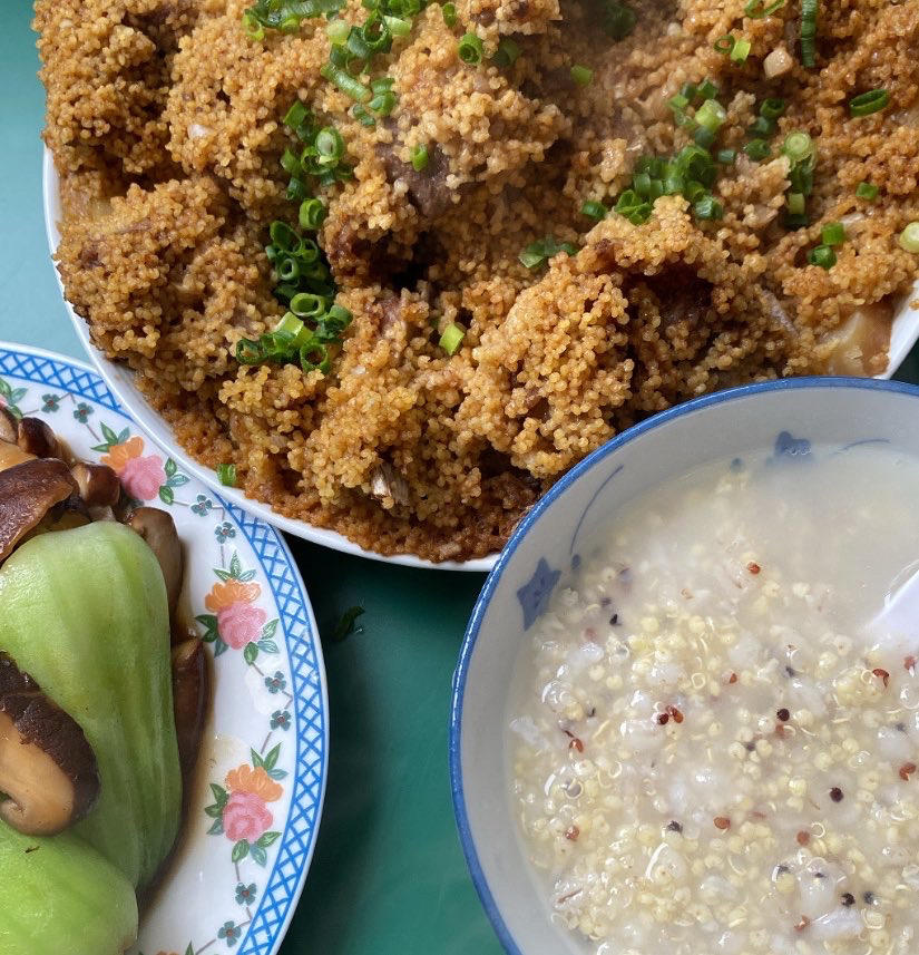 小米蒸排骨