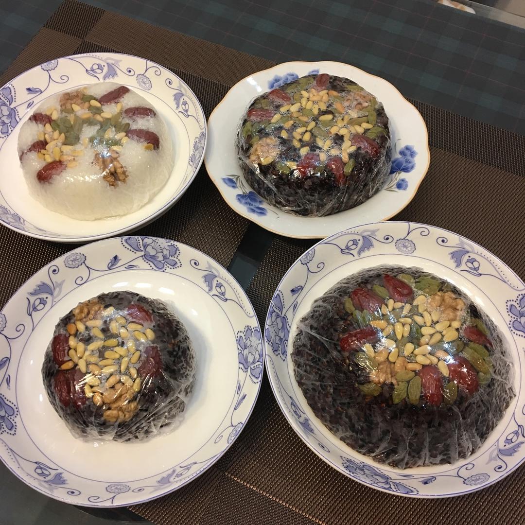 玫瑰细沙八宝饭