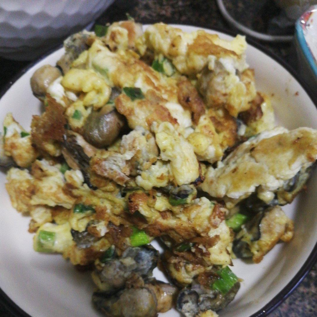 家常生蚝（蚝仔）煎蛋