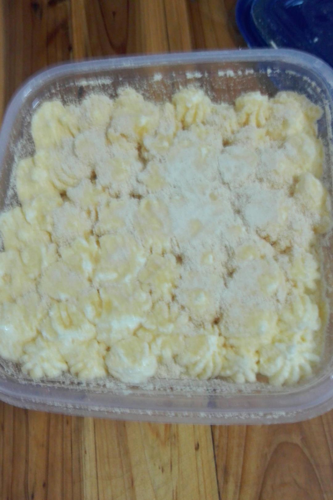 网红日式豆乳盒子蛋糕