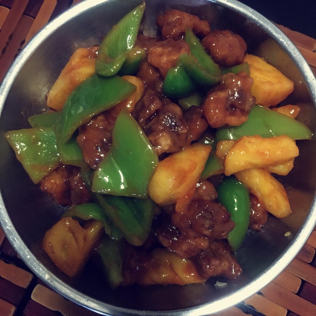 超好吃的菠萝咕噜肉
