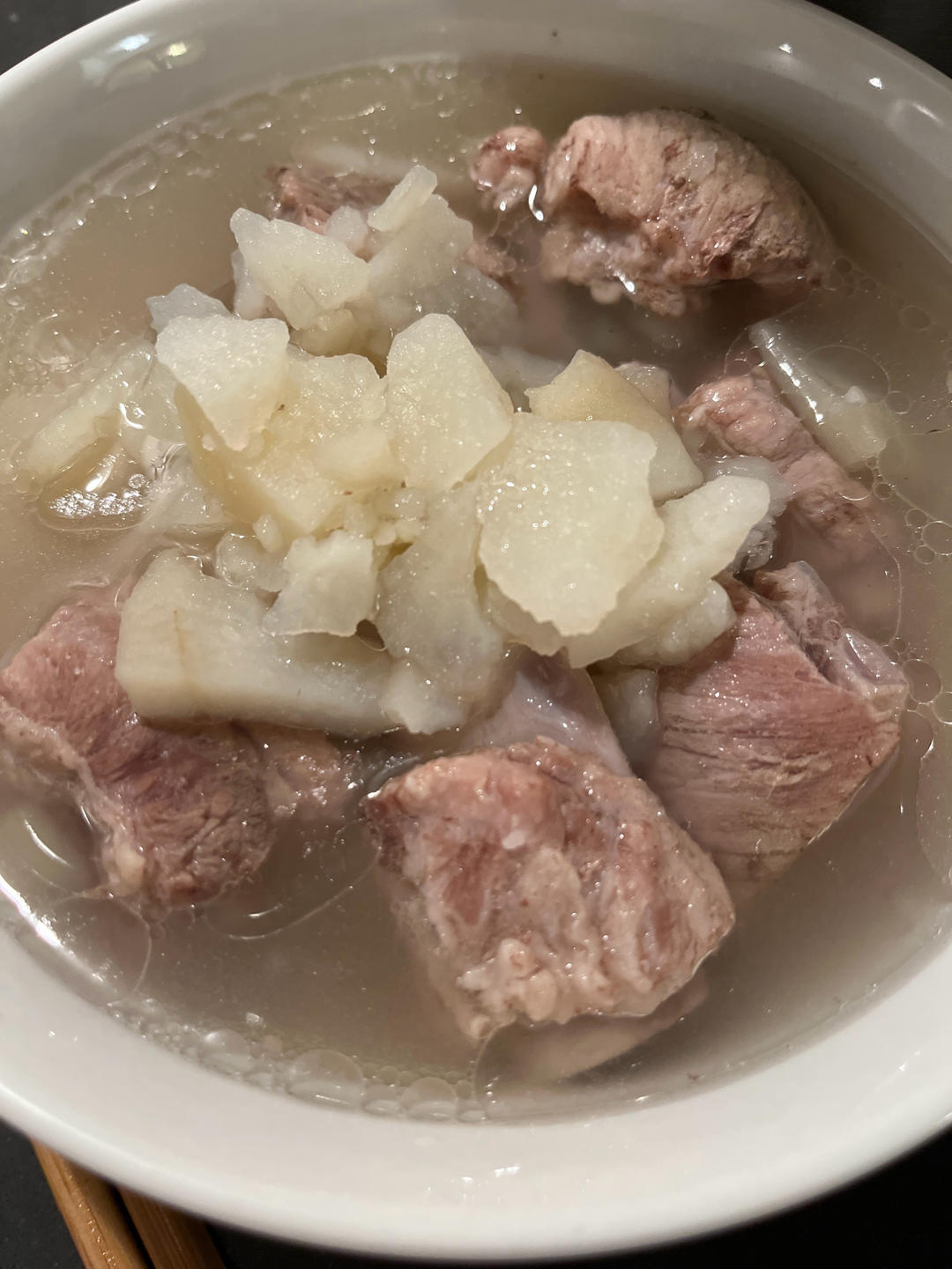 土豆排骨汤