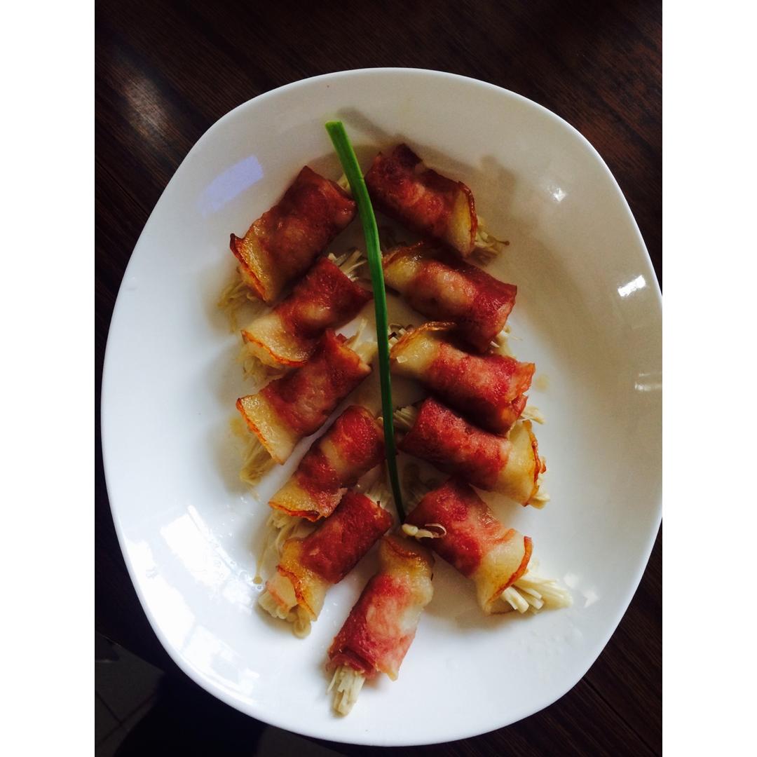 香烤培根金针菇