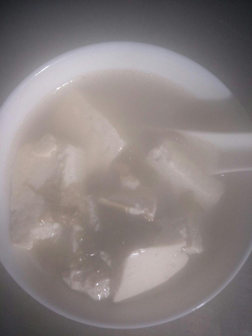 紫菜豆腐汤