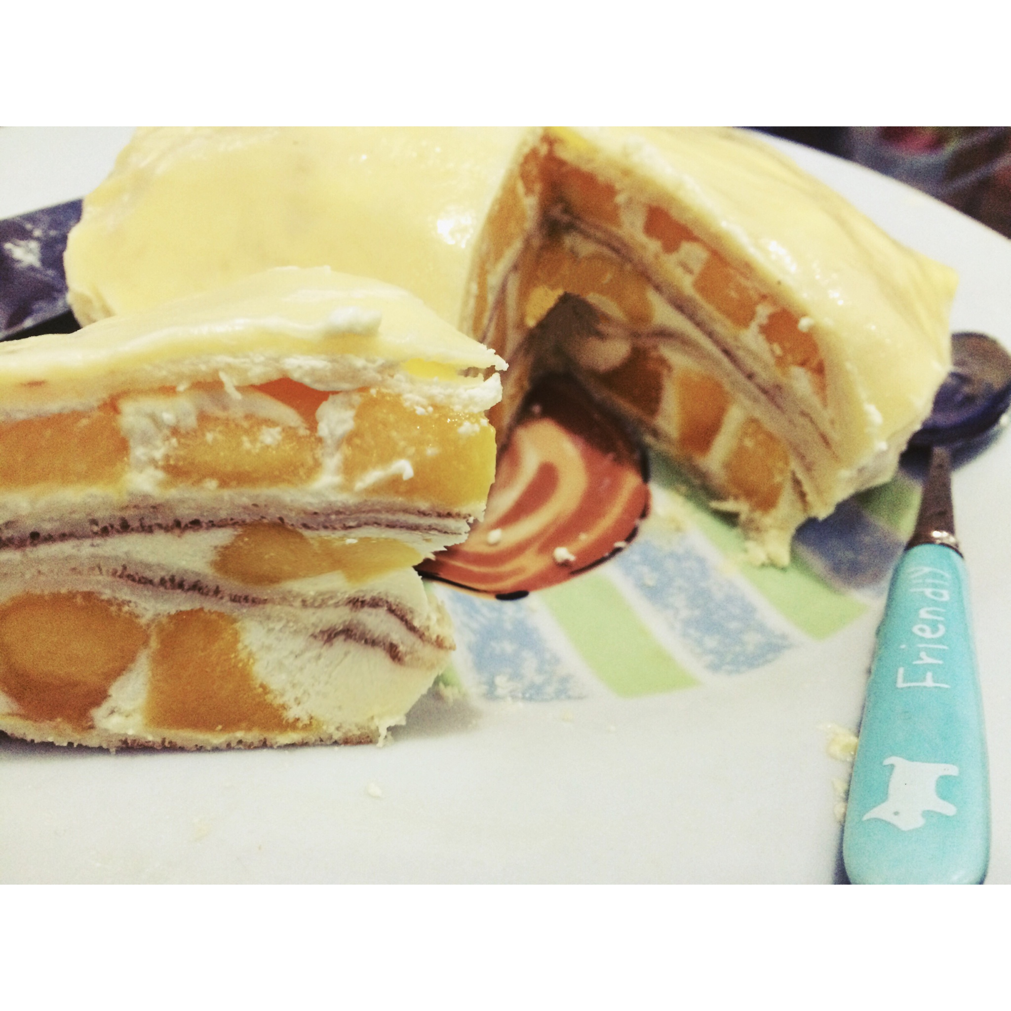 《Tinrry下午茶》教你做芒果班戟和芒果千层饼