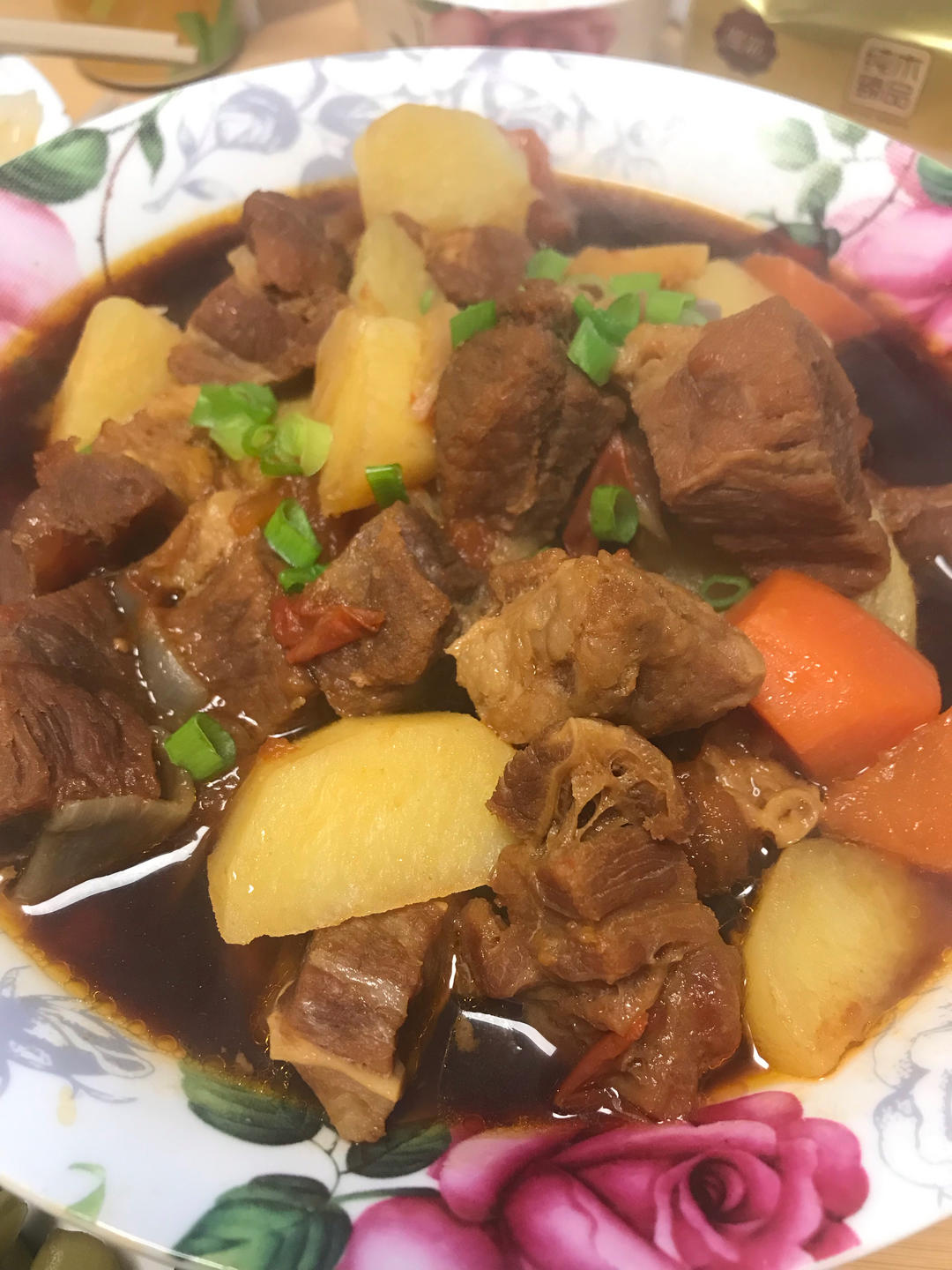 番茄土豆炖牛腩