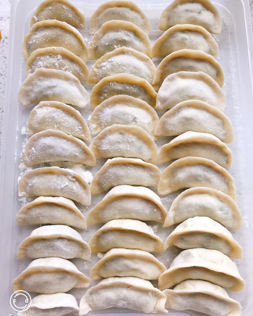 豇豆馅饺子