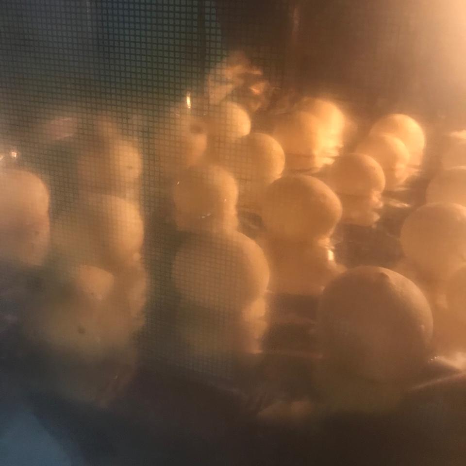 不要预拌粉的麻薯球球～（木薯粉版）别人的是恐龙蛋，我这个…大概是鸡蛋…