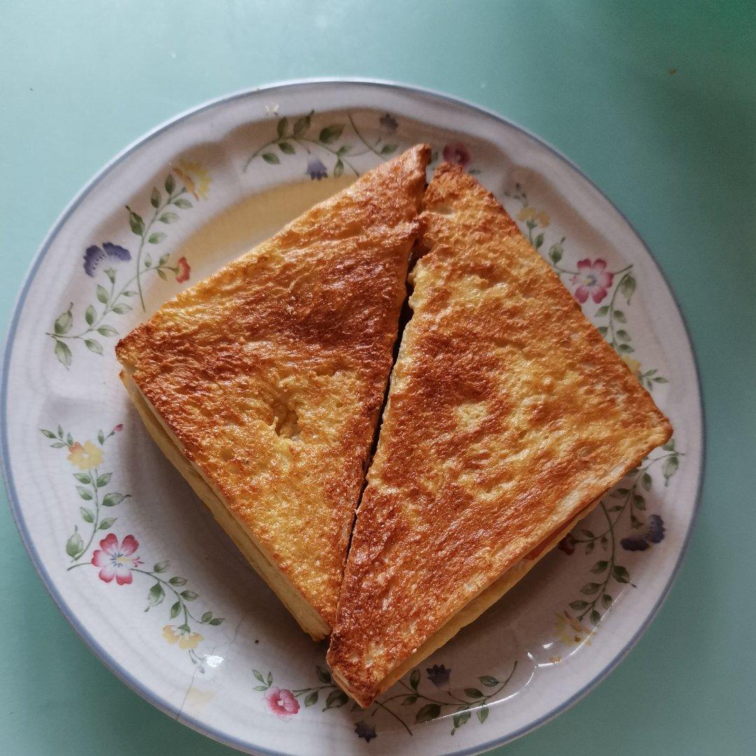 超级好吃的黄金三明治🥪