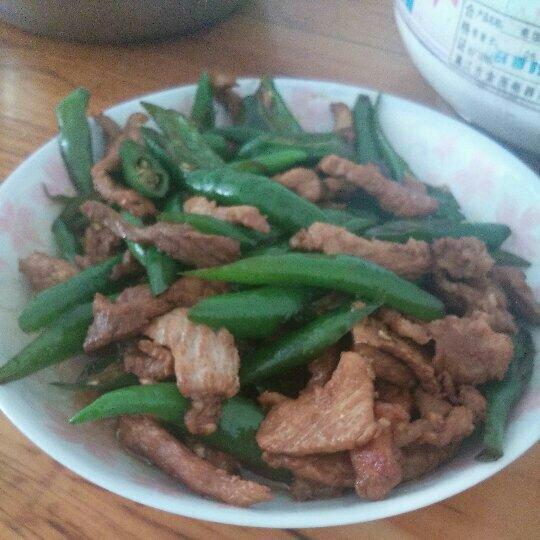 青尖椒炒肉