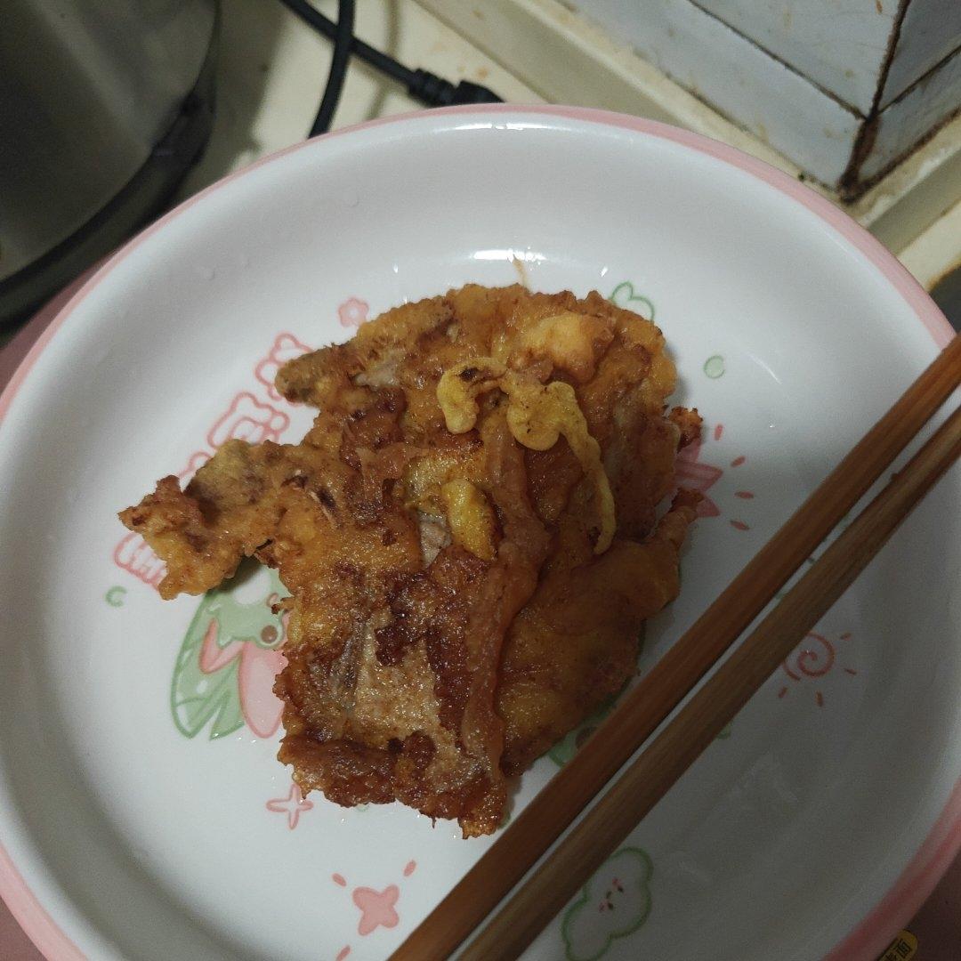 蛋汁椒盐大排