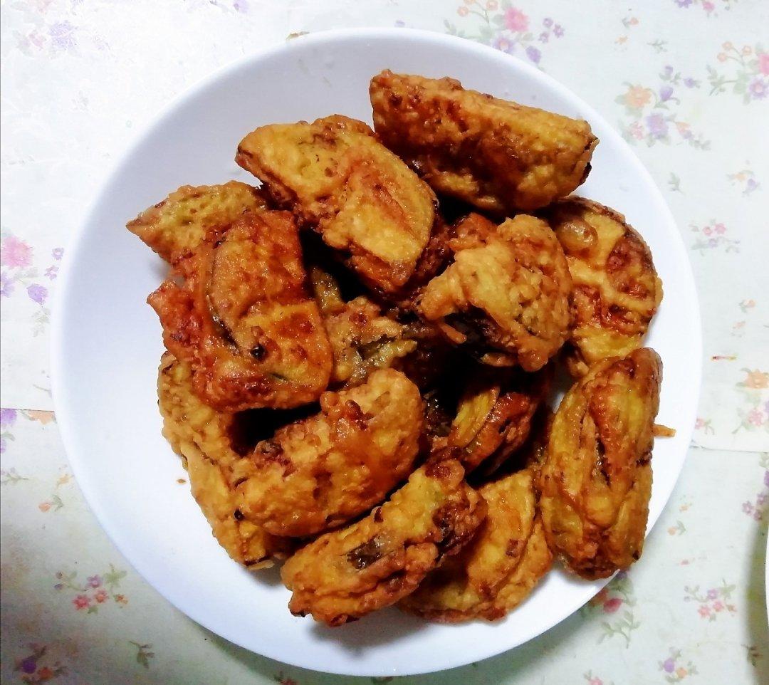 酥炸茄盒￨外酥里嫩