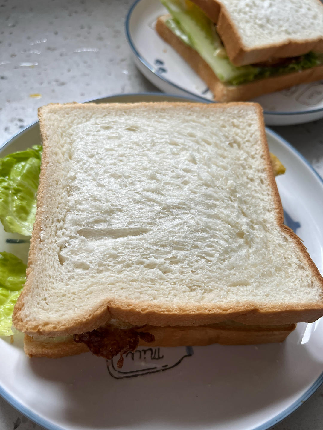 纯奶手撕吐司的做法 步骤1