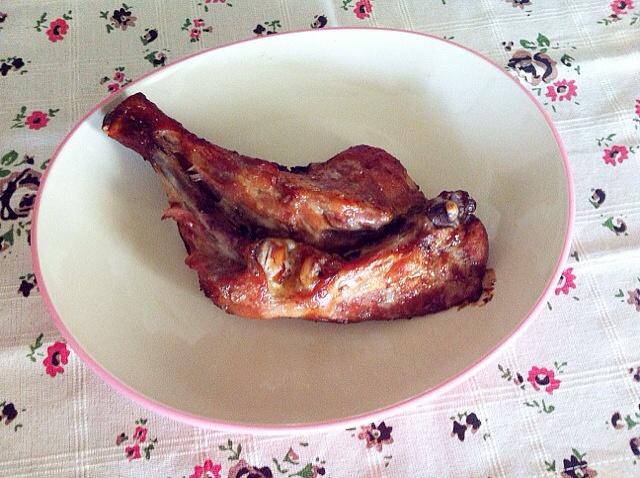 蜜汁酱烤鸡腿