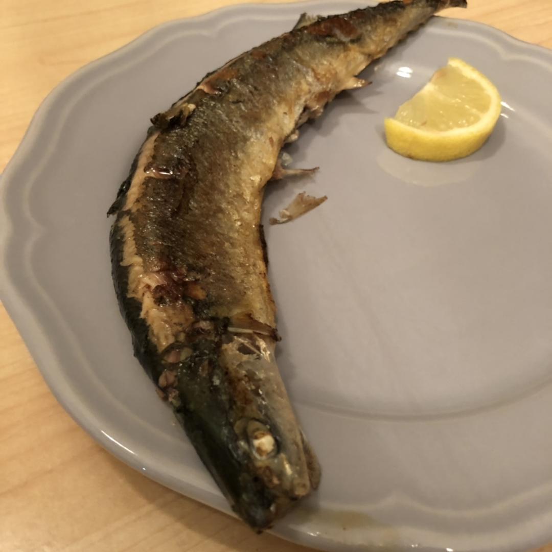 煎秋刀鱼