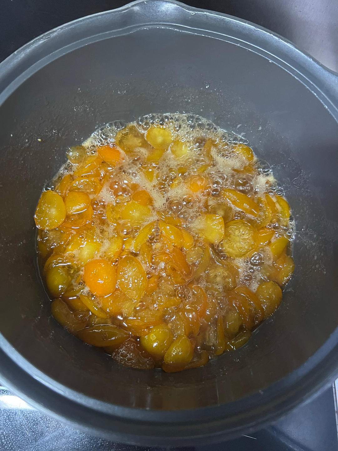 止咳润肺冰糖金桔膏的做法 步骤9