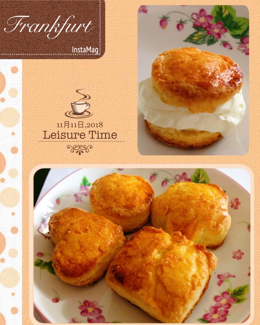 【视频】3分钟 奶油司康Scone(可能是世界上最快手的司康) 消耗淡奶油～