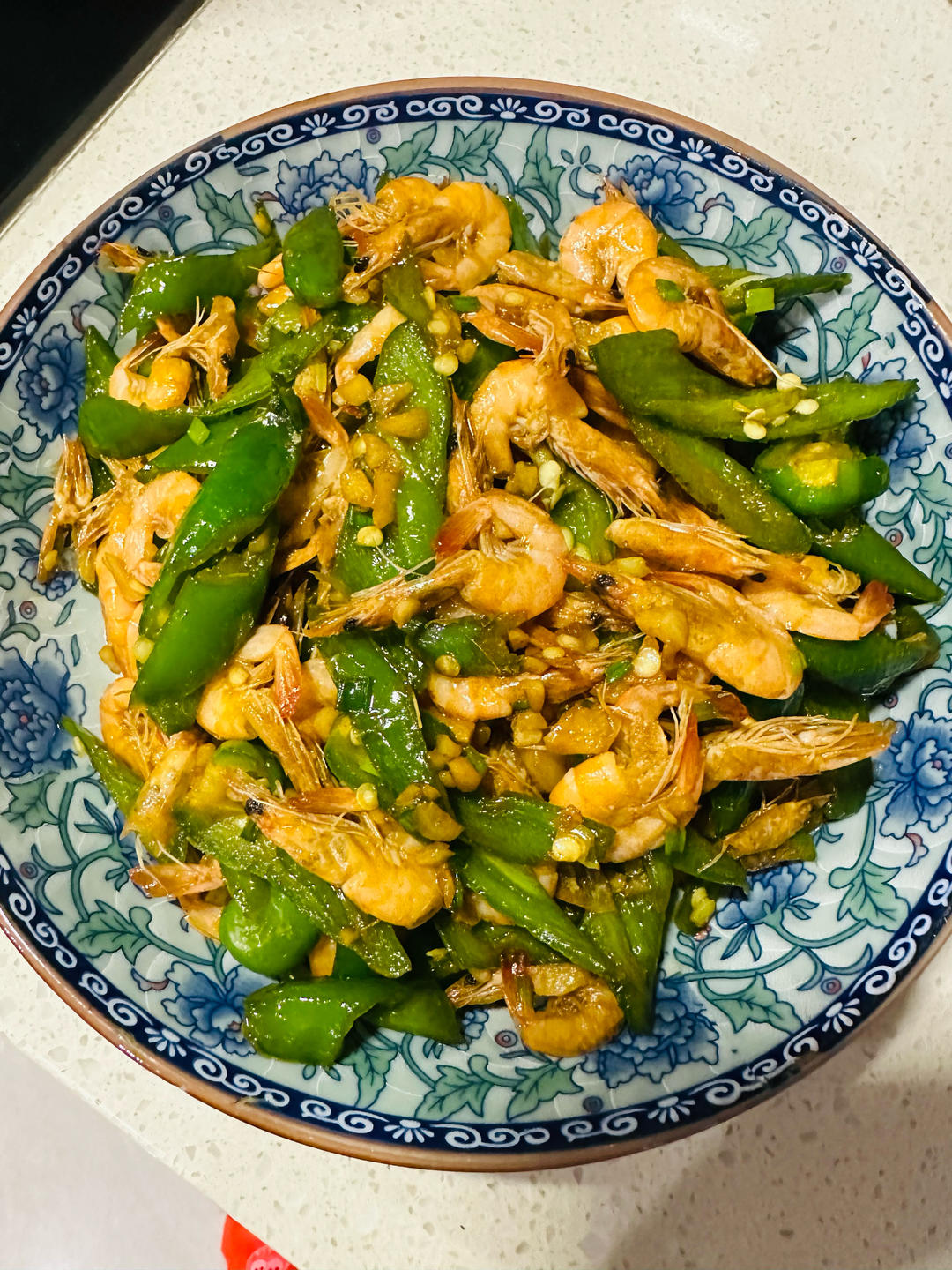 青椒小虾