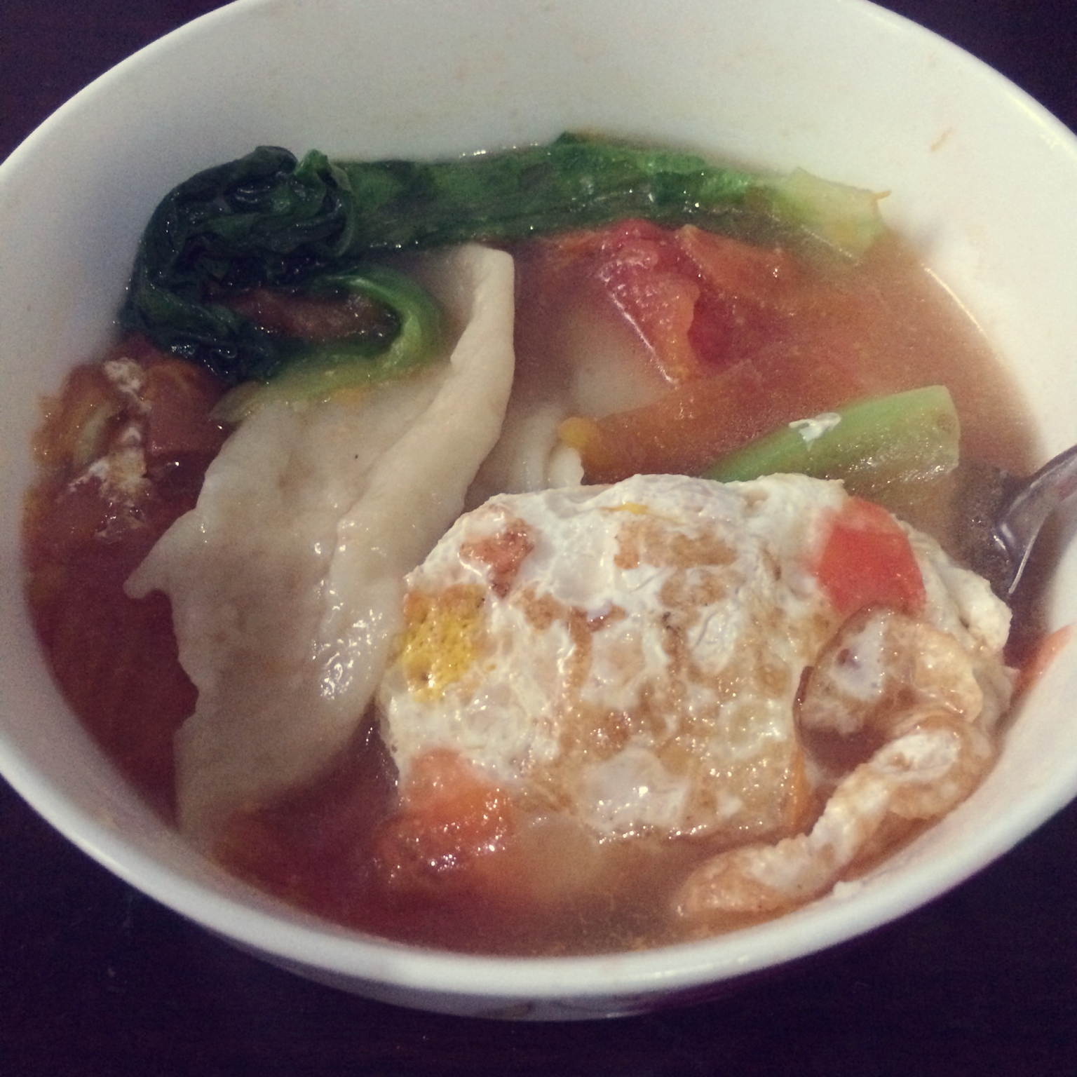 鸡蛋面块