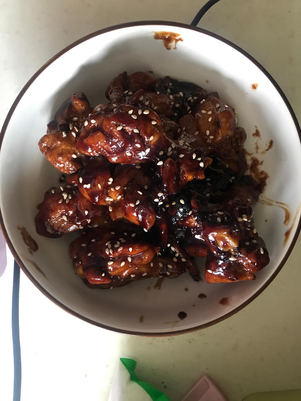 日式蜜汁照烧鸡翅根（好吃到吮指～）