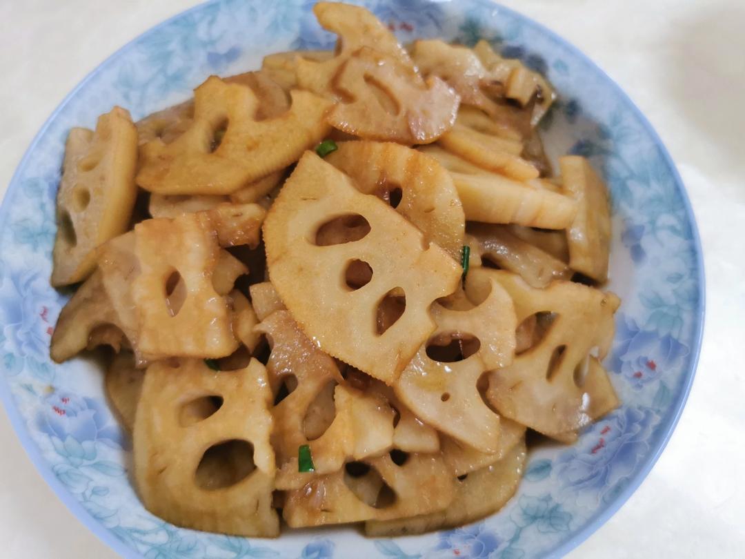 最简单味道惊艳的糖醋藕片