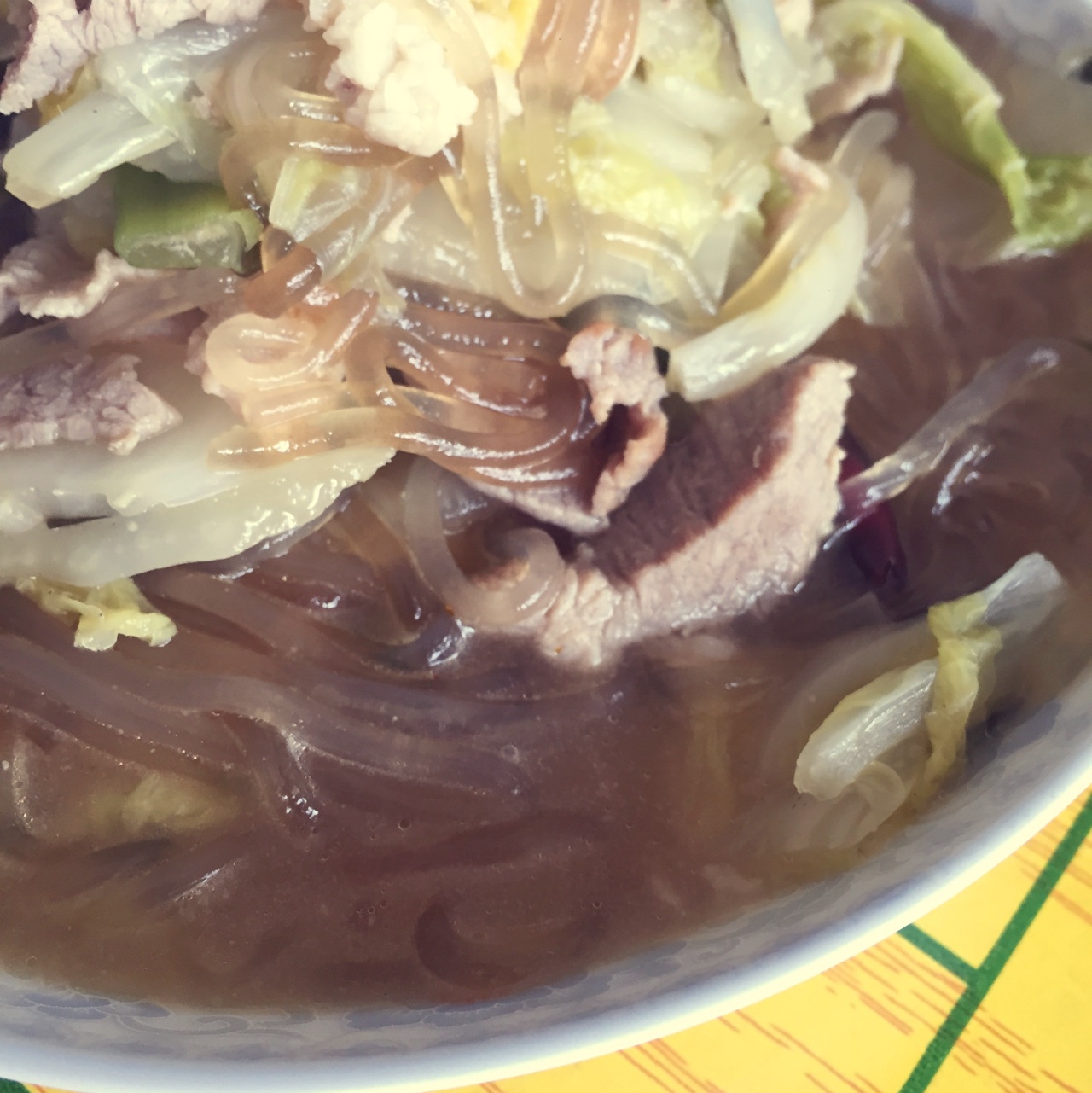 猪肉白菜炖粉条