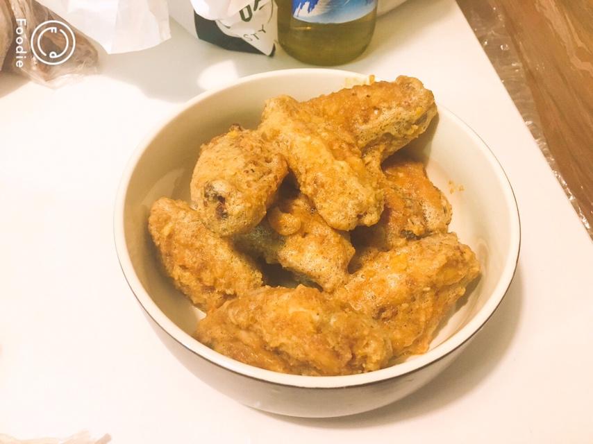 超好吃的蛋黄鸡翅