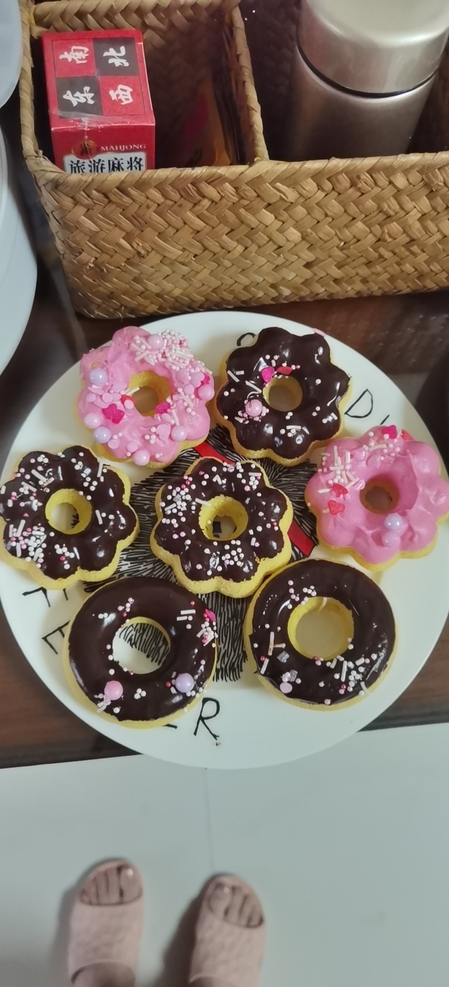 治愈系巧克力甜甜圈（12个）
