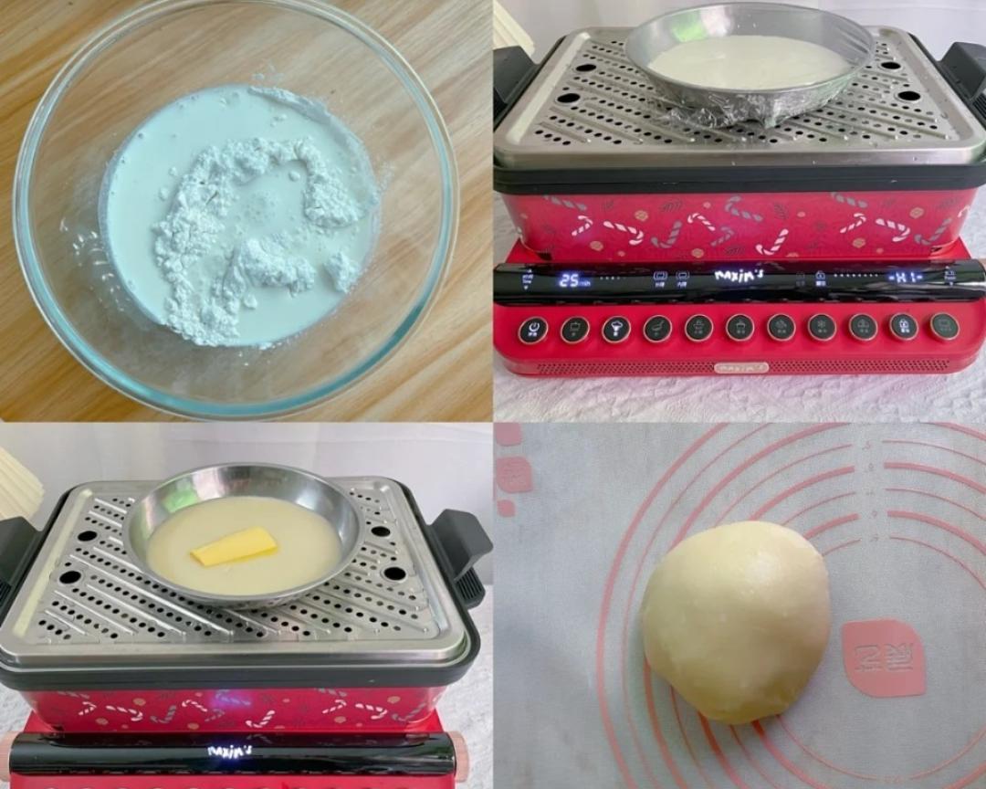 纯奶手撕吐司的做法 步骤1