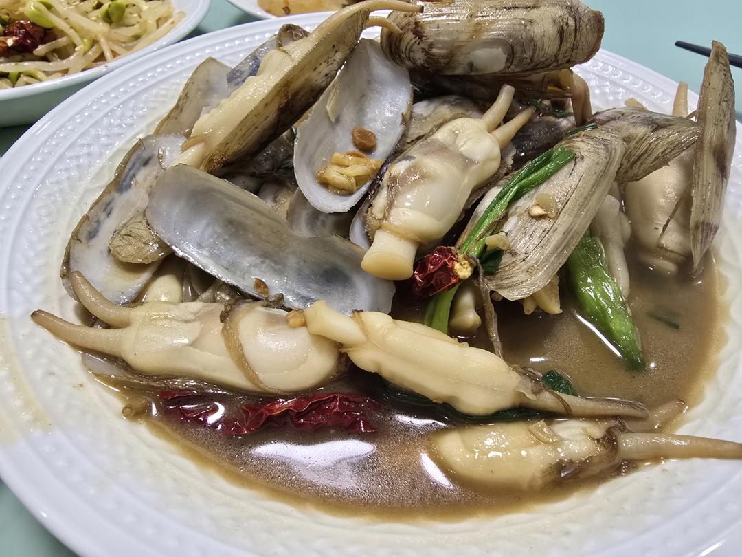 小岛上—酱爆蛏子