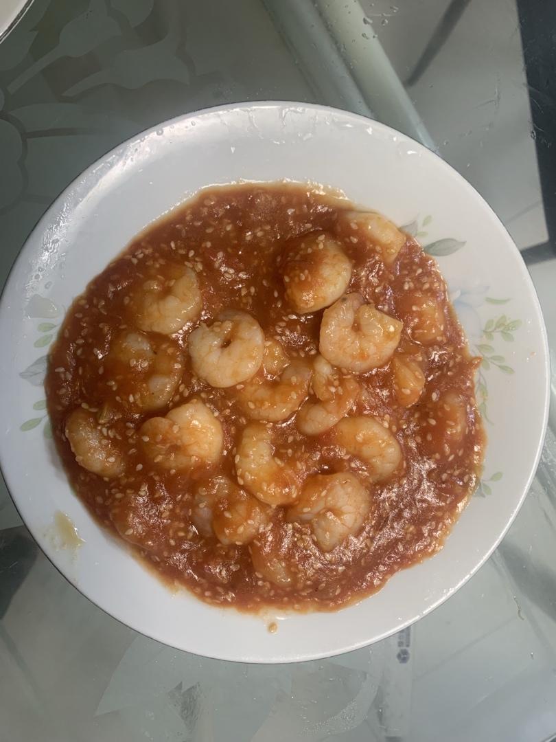 小陆馋哭了的糖醋虾仁