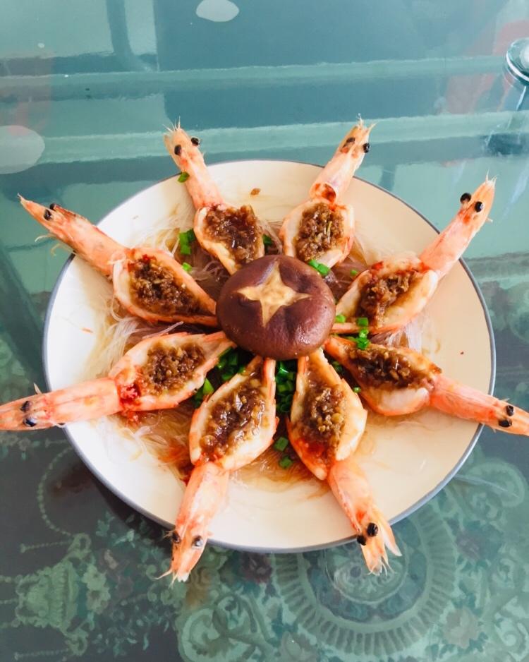 蒜蓉粉丝蒸虾