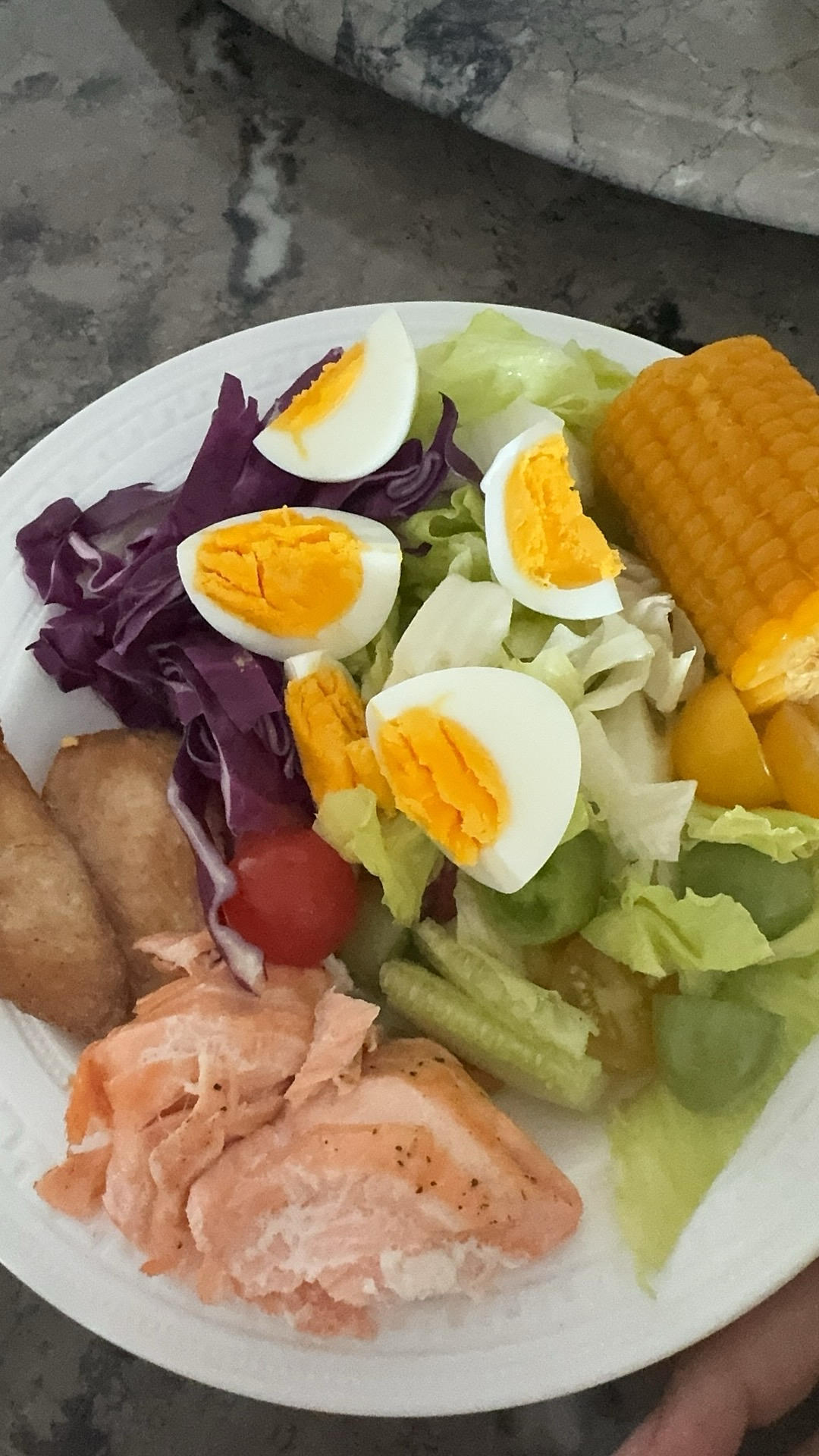 空气炸锅无油煎三文鱼(减脂 懒人必备)