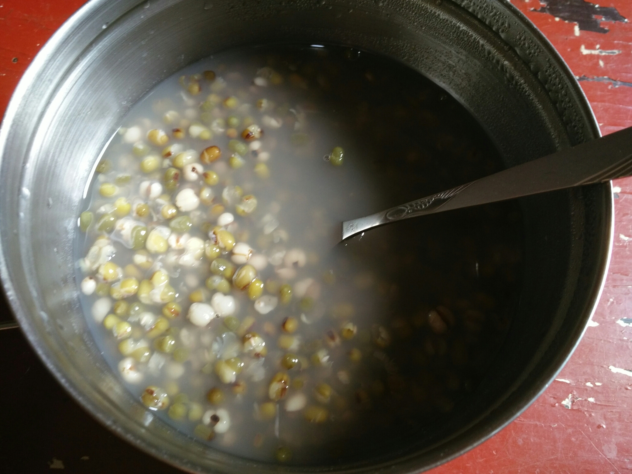 绿豆薏米粥的做法 步骤4