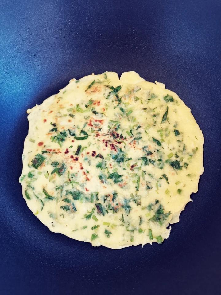 香菜薄饼