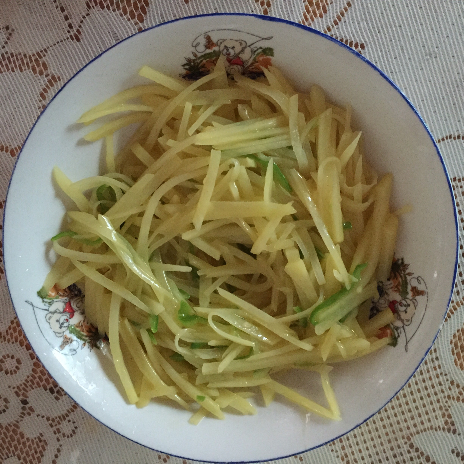 辣椒土豆丝（家常菜）