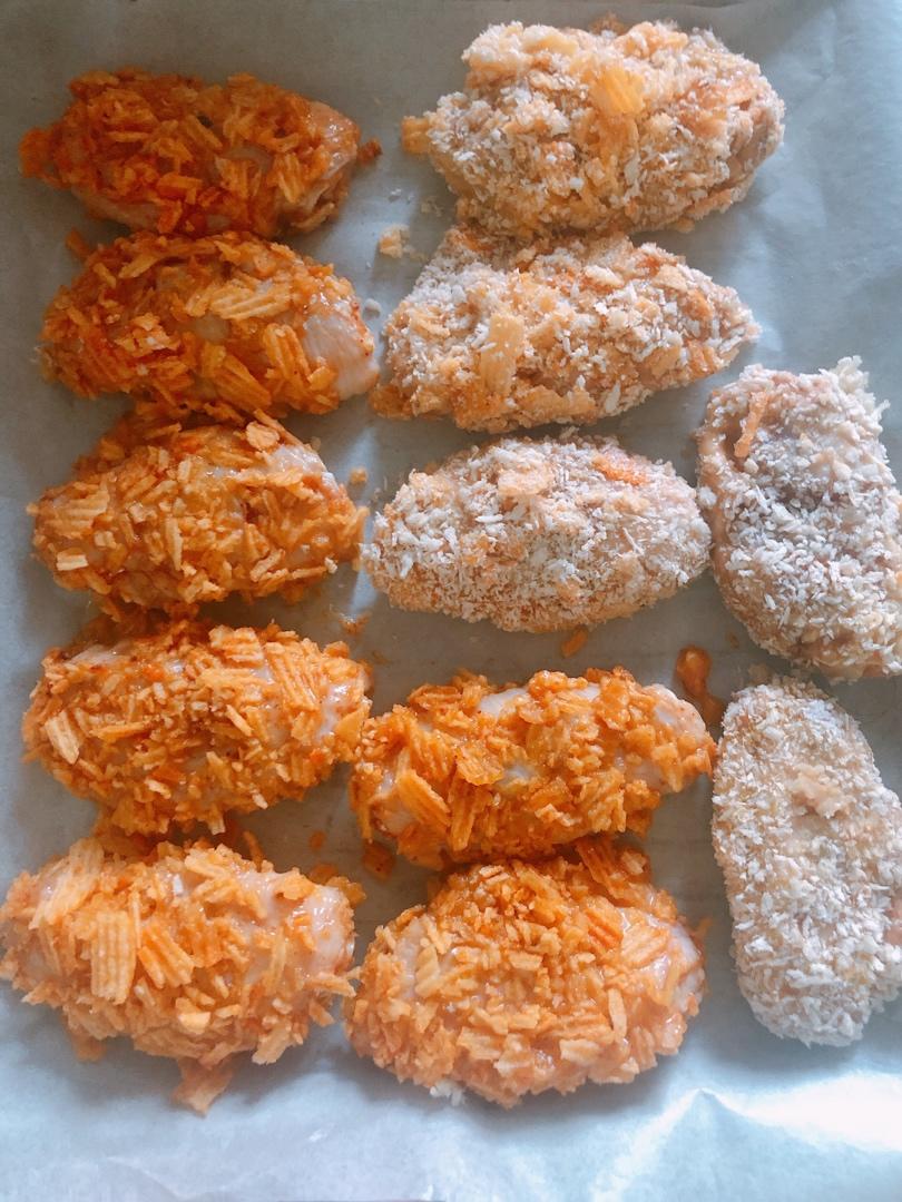 【薯片鸡翅】