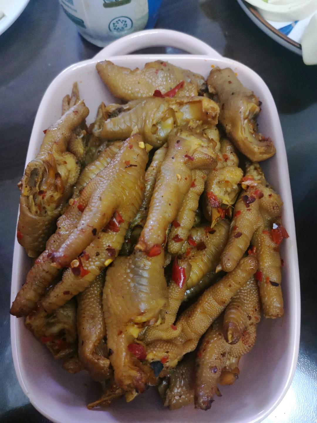 比柠檬酸辣鸡爪还好吃的胡辣壳鸡爪