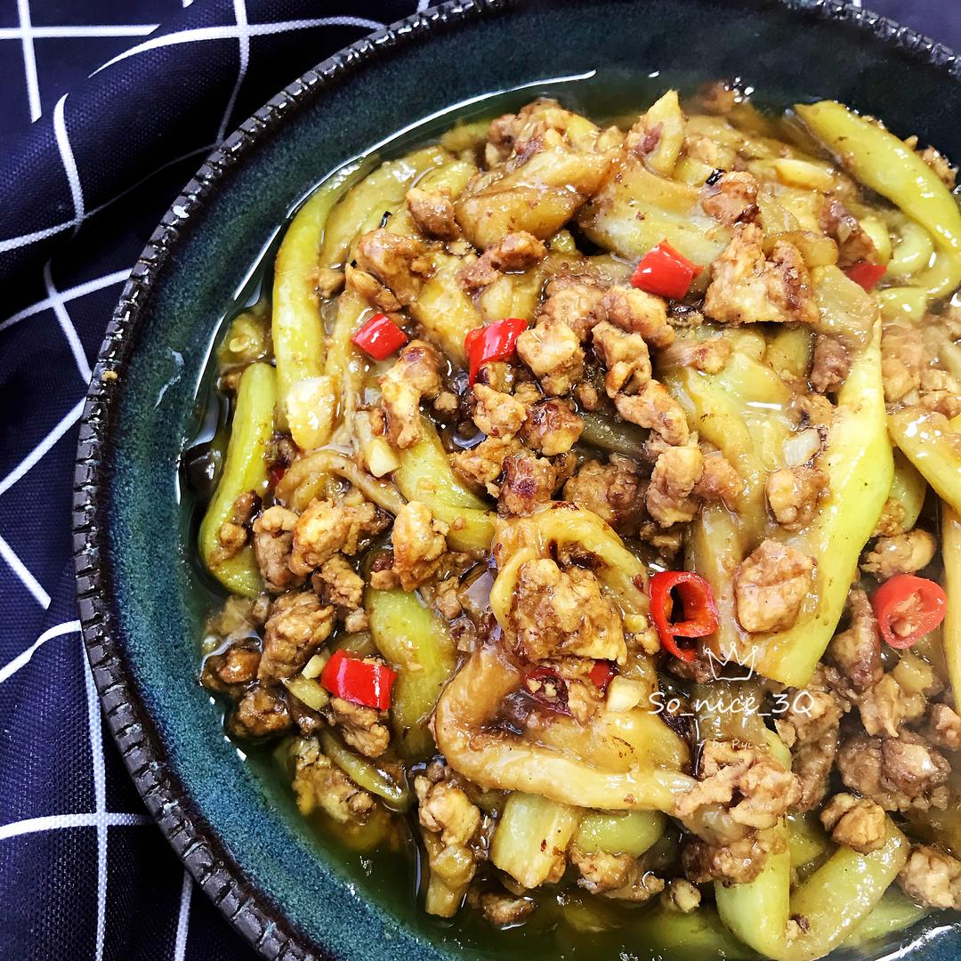 肉末茄子的做法